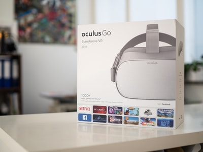 白色Oculus Go VR眼镜盒